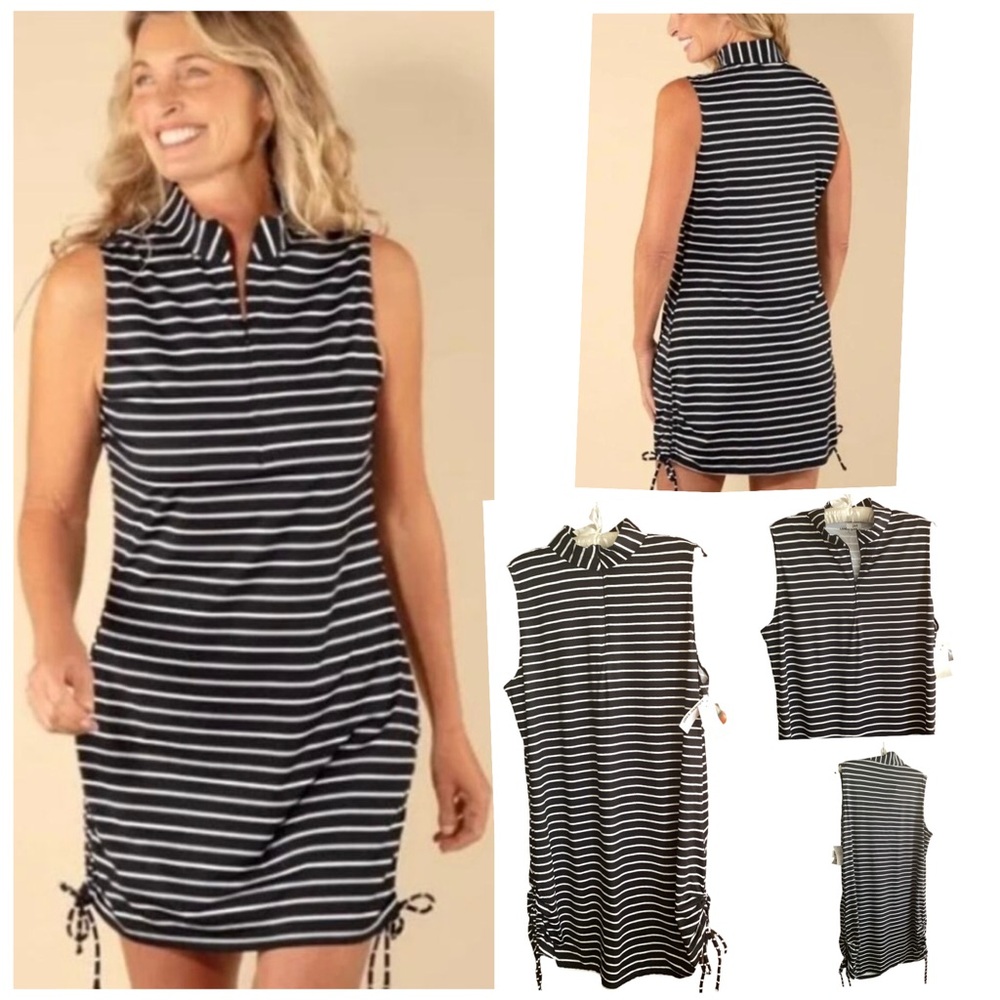 🌼 NWT Lands End Beach Swim Cover-Up Dress Size XL